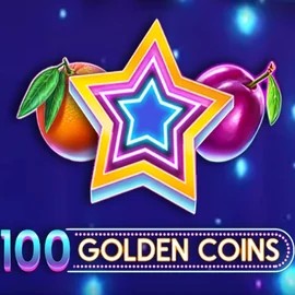 100 Golden Coins game by Amusnet Interactive – logo hosted on Slot Monster Casino