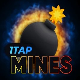 Enjoy 1Tap Mines by Turbo Games – logo hosted on www.slotmonster.casino