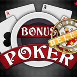 Bonus Poker Deluxe - 3 Hands logo by RTG (Reel Time Gaming) at Slot Monster Casino