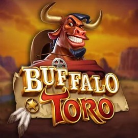 Buffalo Toro slot logo by ELK Studios at Slot Monster Casino