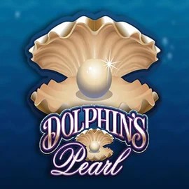 Dolphins Pearl slot logo by Novomatic at Slot Monster Casino
