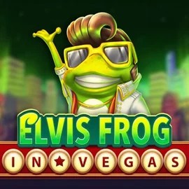 Slots logo of Elvis Frog In Vegas from BGAMING at Slot Monster Casino