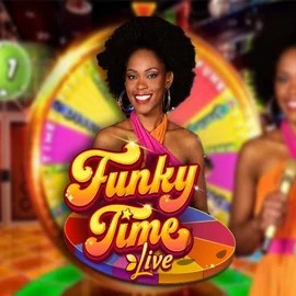 Funky Time slot visual from Evolution available on www.slotmonster.casino