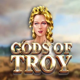 Slots logo of Gods of Troy from Red Tiger Gaming at Slot Monster Casino