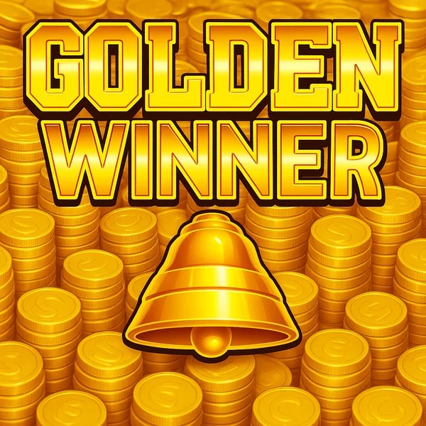 Golden Winner slot logo by Inspired Gaming at Slot Monster Casino