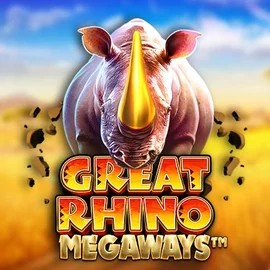 Great Rhino Megaways logo by Pragmatic Play at Slot Monster Casino