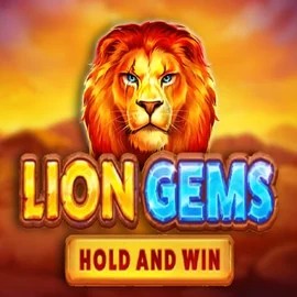 Lion Gems Hold and Win game by Playson – logo hosted on Slot Monster Casino