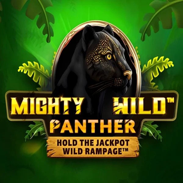 Mighty Wild Panther logo by Wazdan at Slot Monster Casino