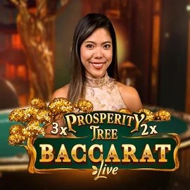 Prosperity Tree Baccarat casino game by Evolution – featured logo at Slot Monster Casino