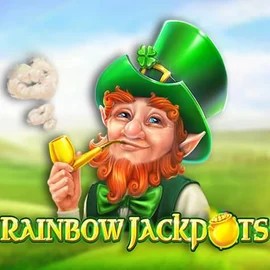 Rainbow Jackpots logo by Red Tiger Gaming Slot Monster Casino