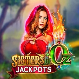 Sisters Of Oz Jackpots slot logo by Triple Edge Studios at Slot Monster Casino