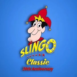 Try Slingo Classic 20th Anniversary slot by Slingo on www.slotmonster.casino – logo image