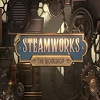 Steamworks The Workshop logo – Slots by Peter &amp; Sons at Slot Monster Casino