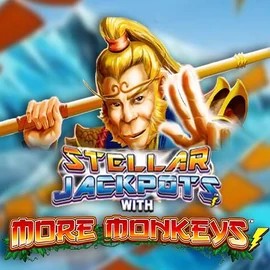 Play Stellar Jackpots with More Monkeys slot by Lightning Box Game on www.slotmonster.casino