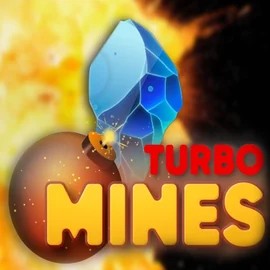Turbo Mines casino game by Turbo Games – featured logo at Slot Monster Casino