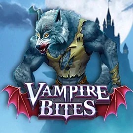 Vampire Bites slot logo by Amusnet Interactive at Slot Monster Casino